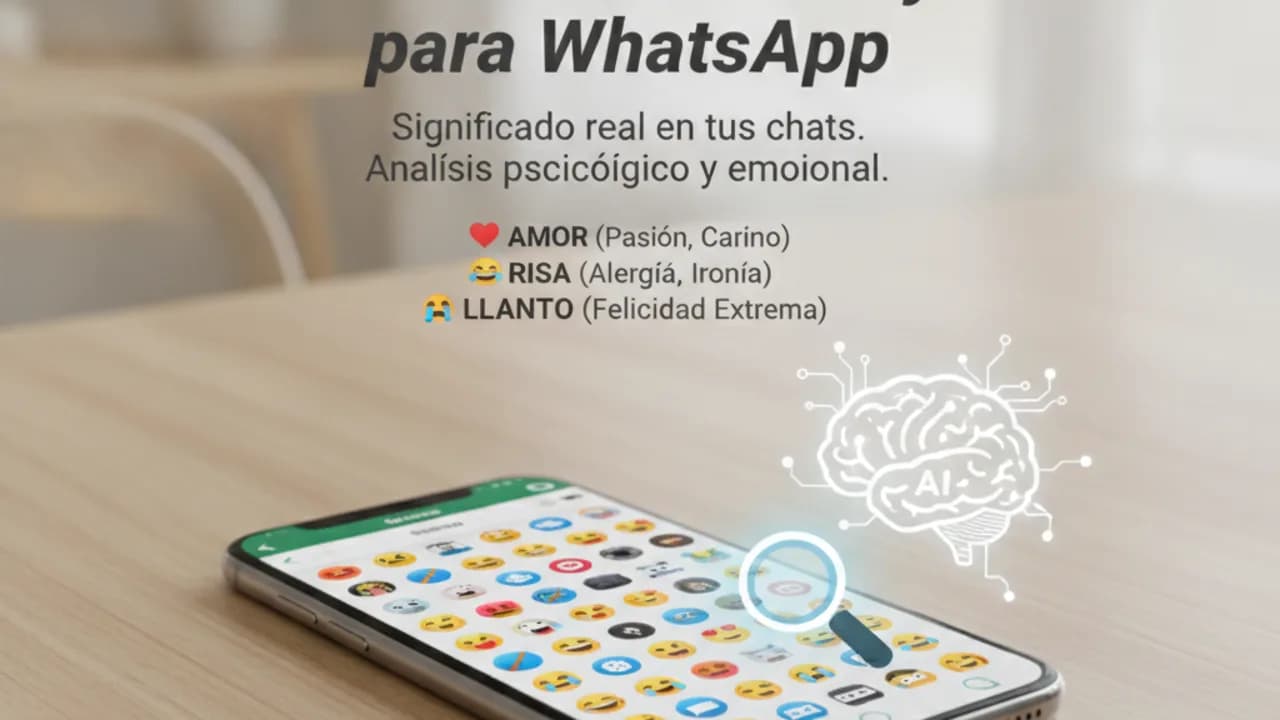 Significado real de los emojis en chats: diccionario actualizado para WhatsApp